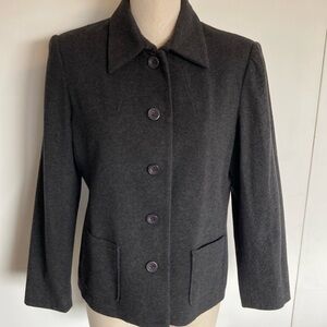 Harve Benard Women's Dark Gray Blazer